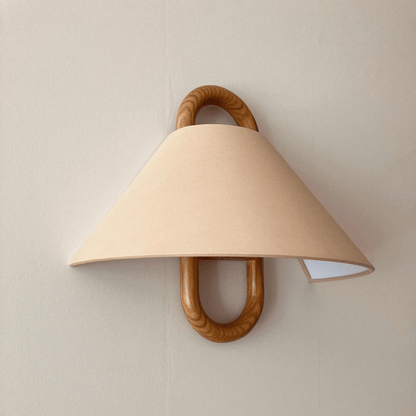 Contemporary Pleated Wall Lamp