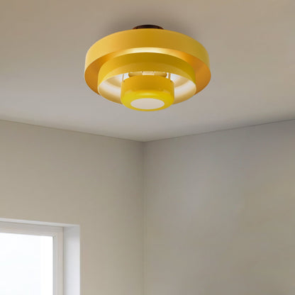Mid-Century Flush Mount Light