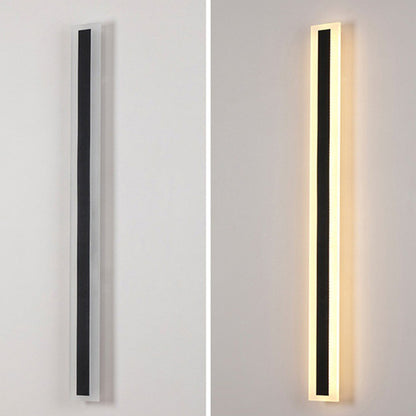 Black Modern LED Outdoor Wall Lamp IP65