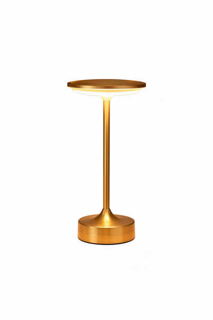 Amberlin Art Deco Brass Table Lamp