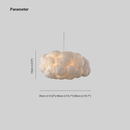 Cloud-Shaped LED Pendant Light