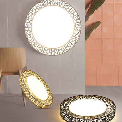 Geometric Flush Ceiling Lamp