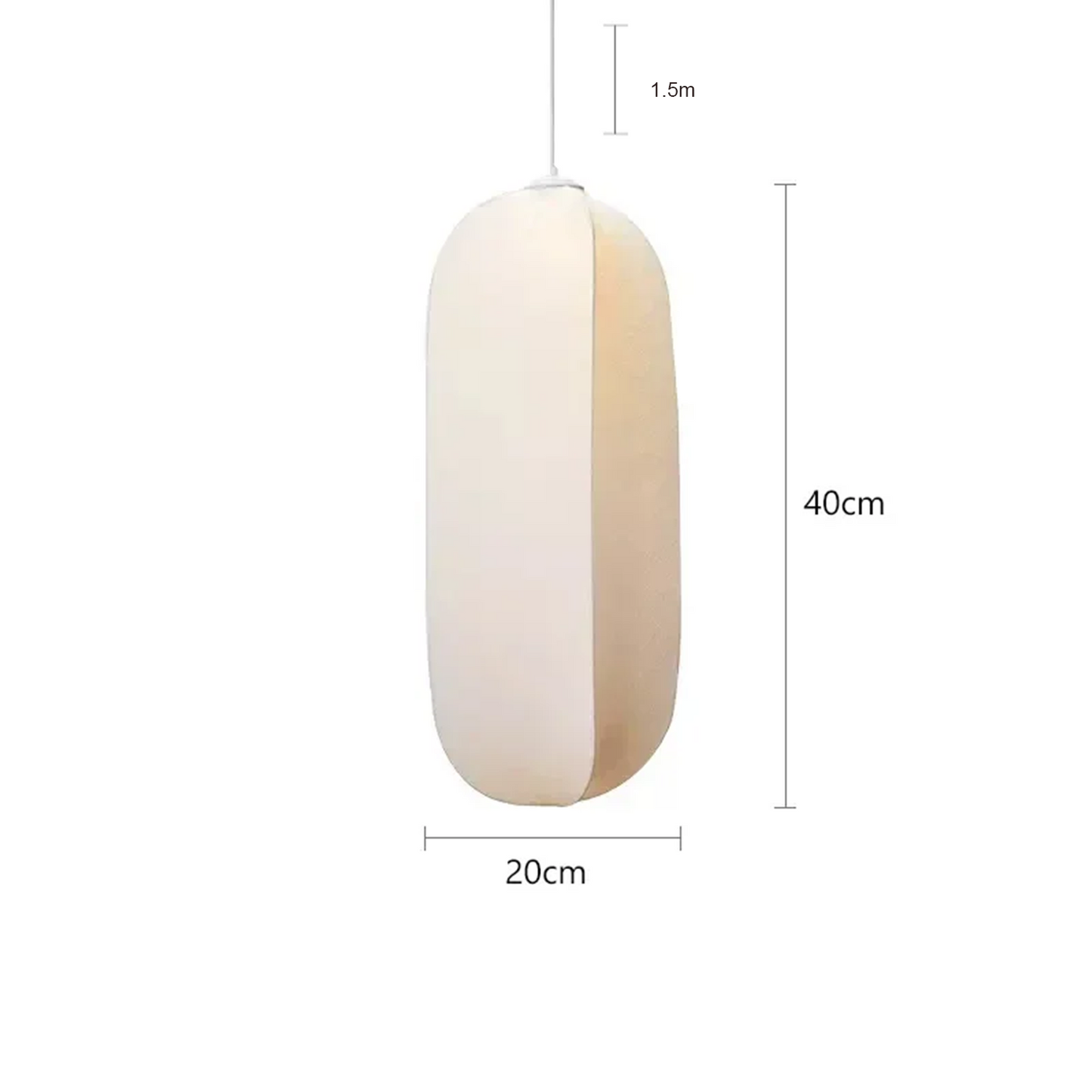 Minimalist Fabric Ceiling Lamp