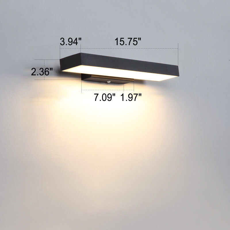 Slim Waterproof Wall Sconce