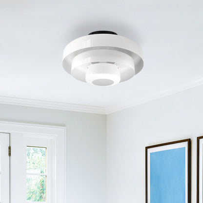 Mid-Century Flush Mount Light