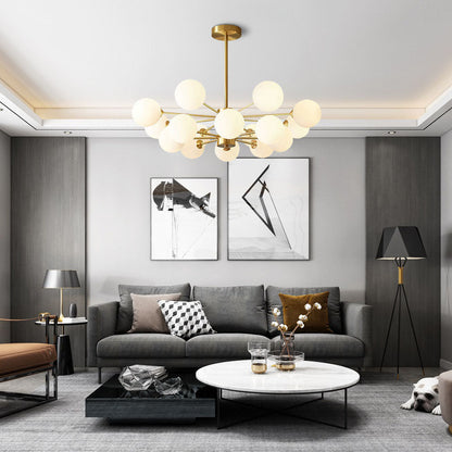 Gold Minimalist Ceiling Fixture