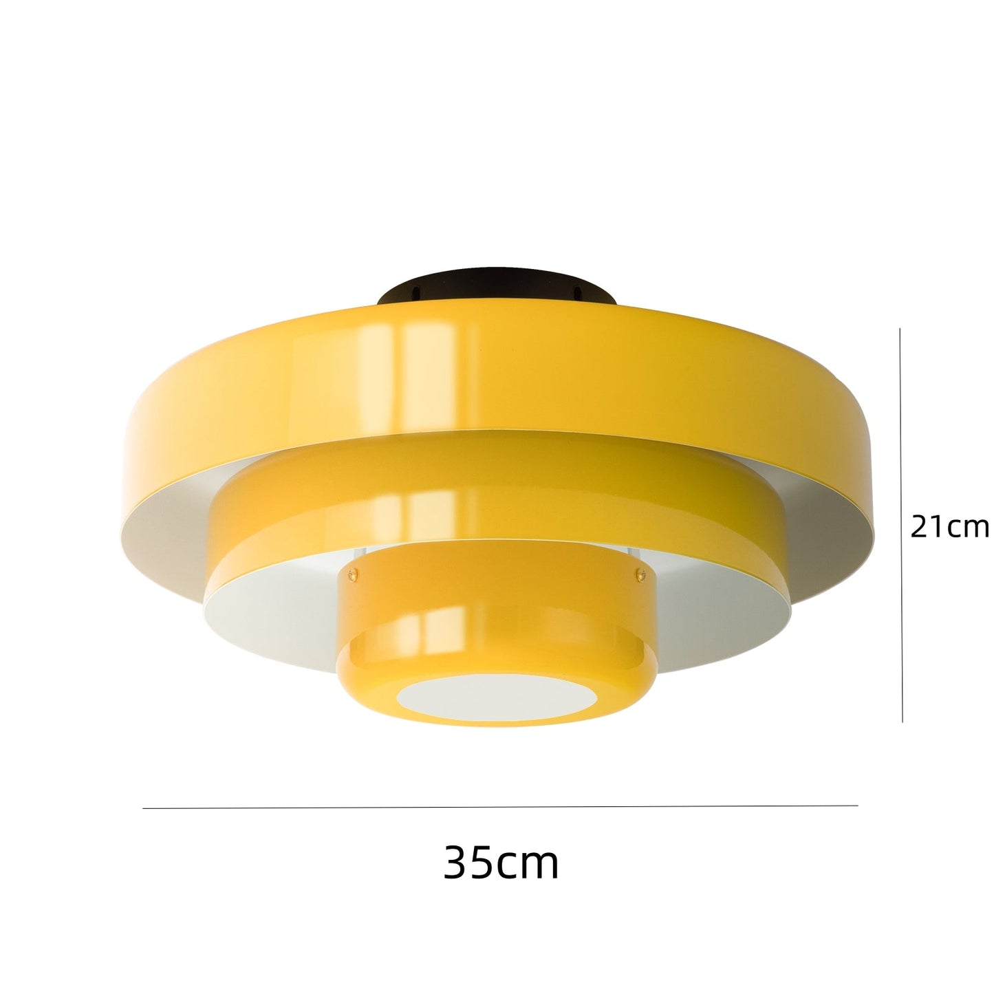 Mid-Century Flush Mount Light