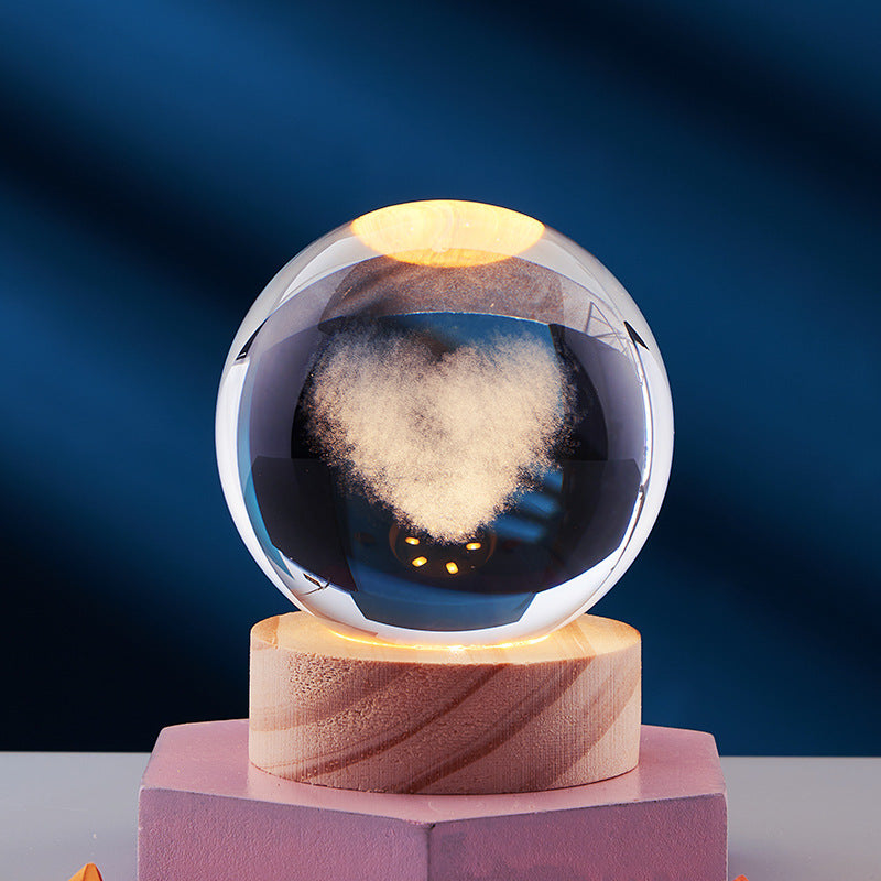 3D Glow Crystal Magic Lamp