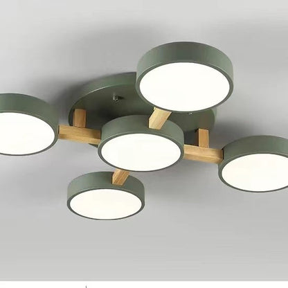 Modern Flush Bedroom Lamp