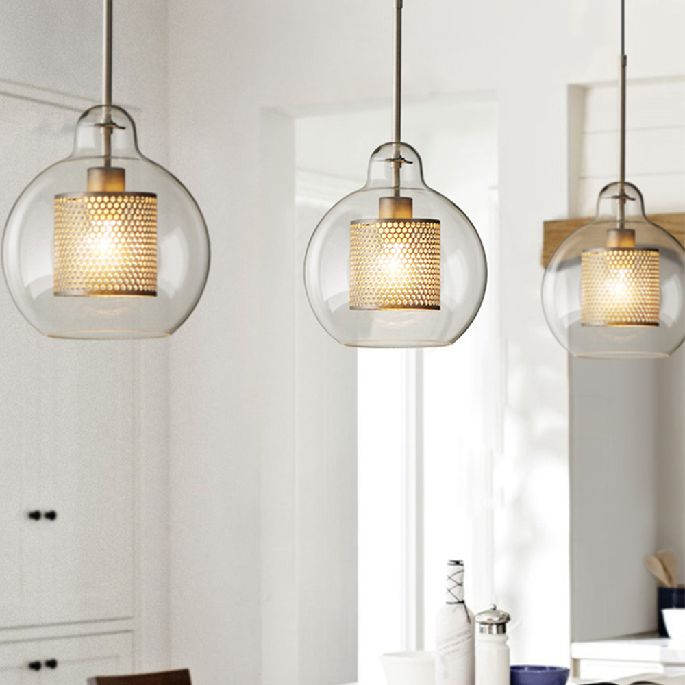 Shine Glass Pendant Light