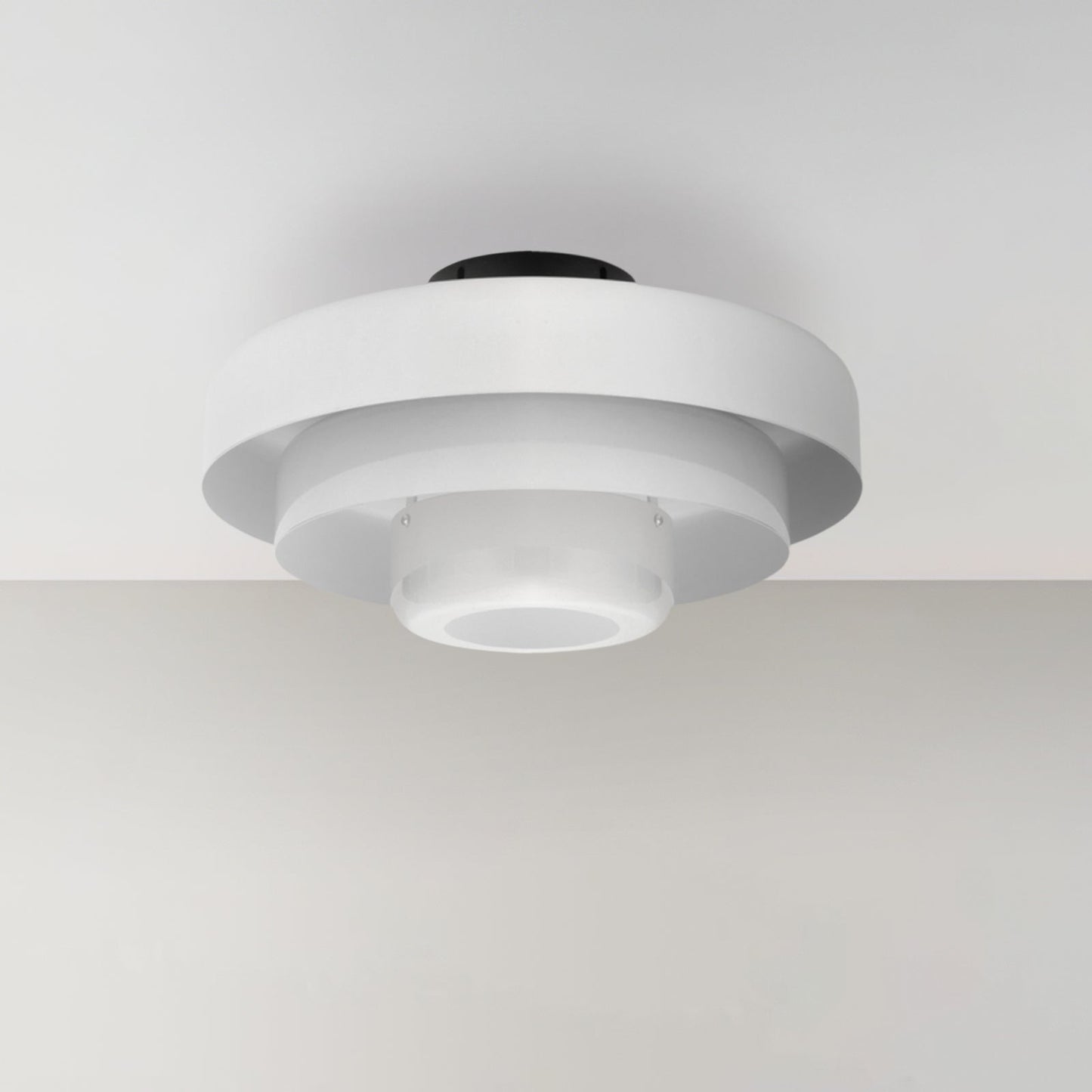 Mid-Century Flush Mount Light