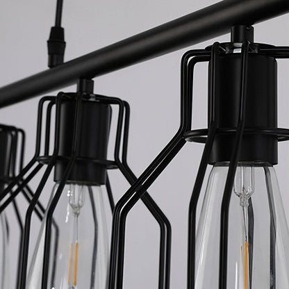Vintage Black Island Fixture