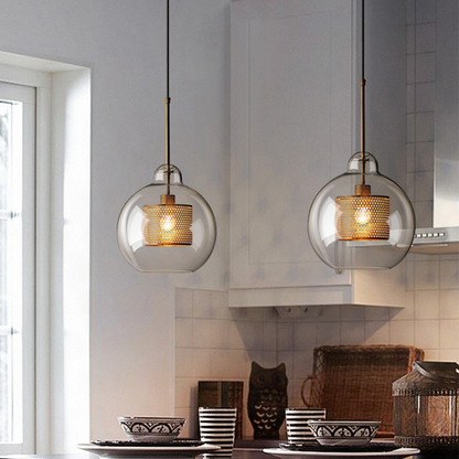 Shine Glass Pendant Light