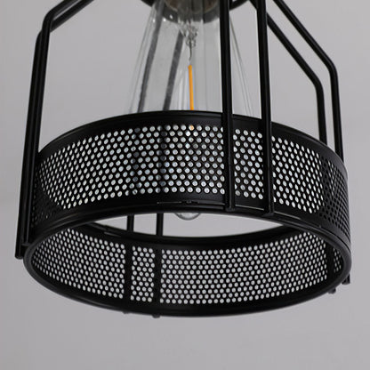 Vintage Black Island Fixture