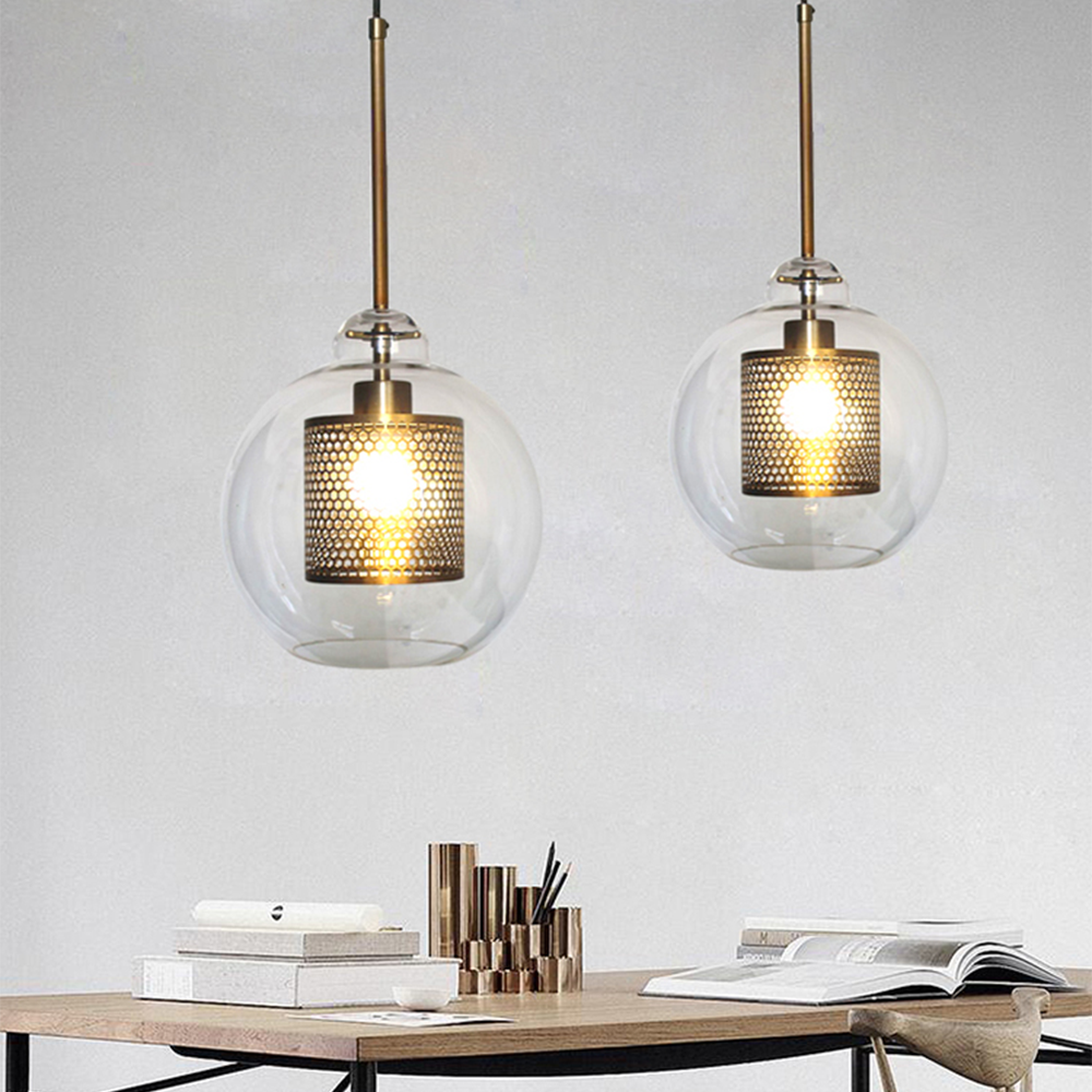 Shine Glass Pendant Light