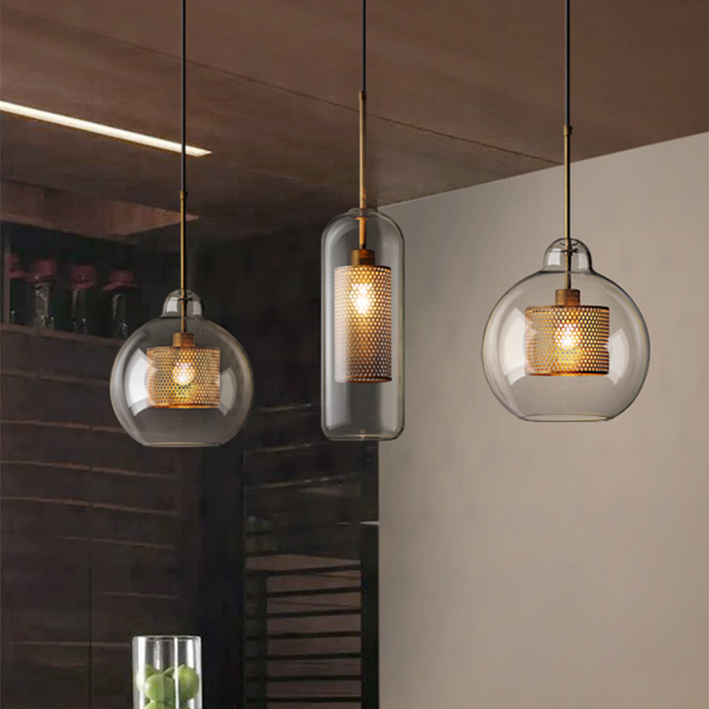 Shine Glass Pendant Light