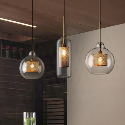 Shine Glass Pendant Light