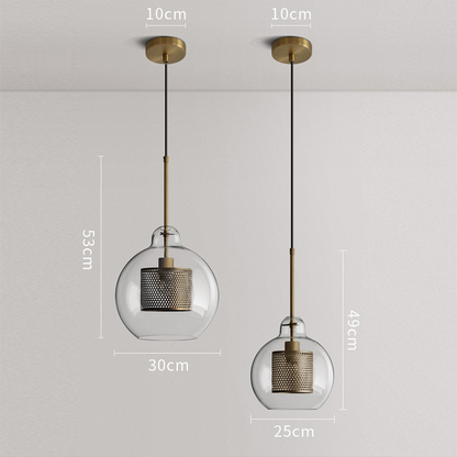 Shine Glass Pendant Light