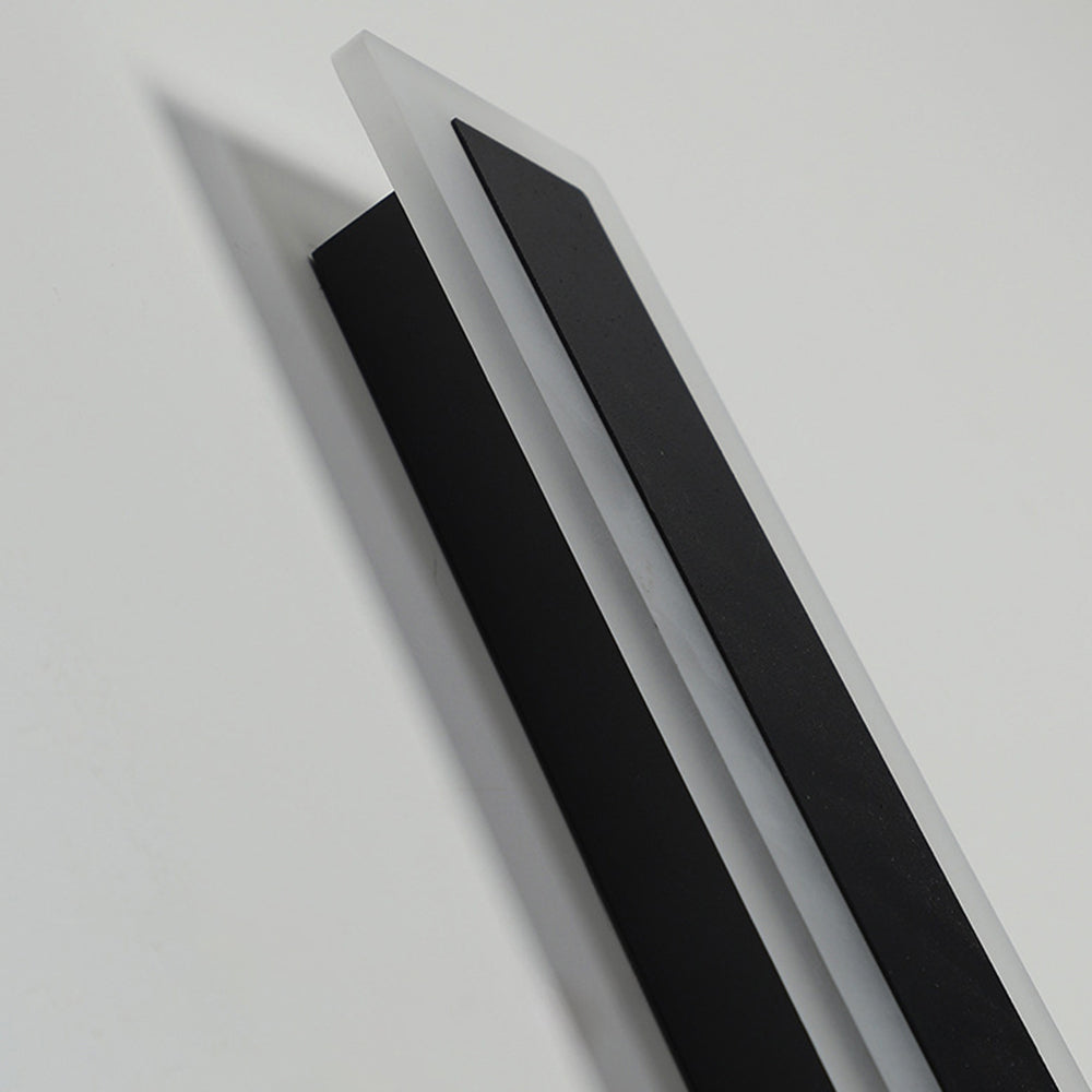 Black Modern LED Outdoor Wall Lamp IP65