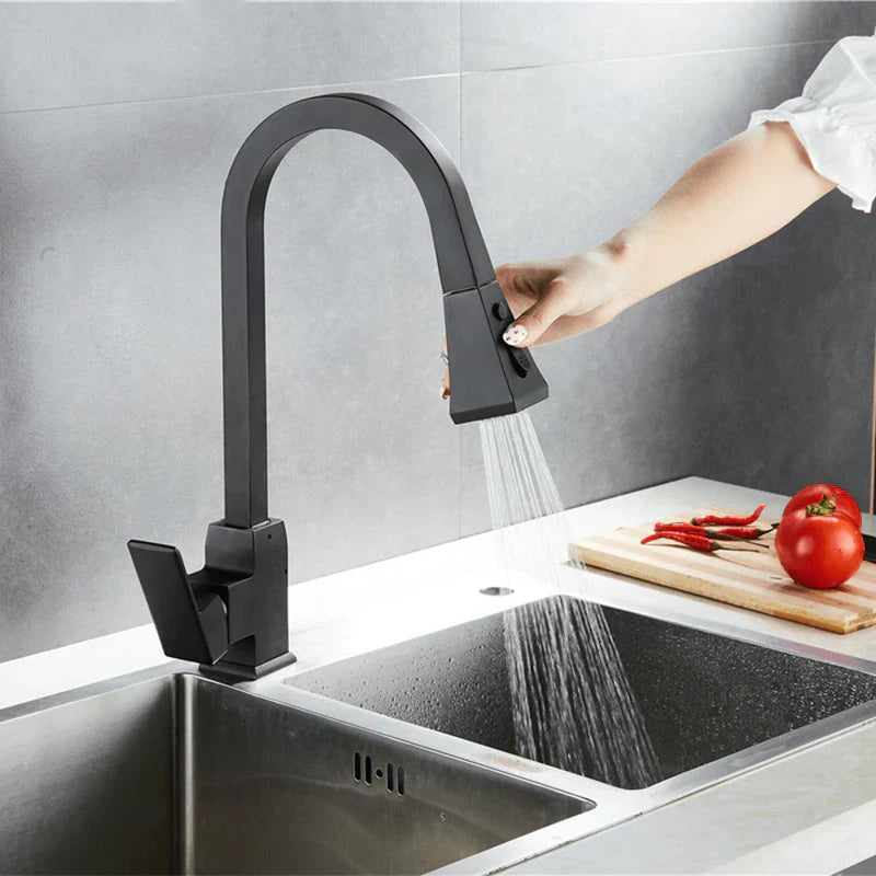 Modern Retractable Kitchen Faucet