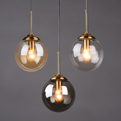 Frosted Glass Pendant Ceiling Light