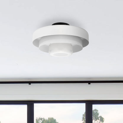 Mid-Century Flush Mount Light