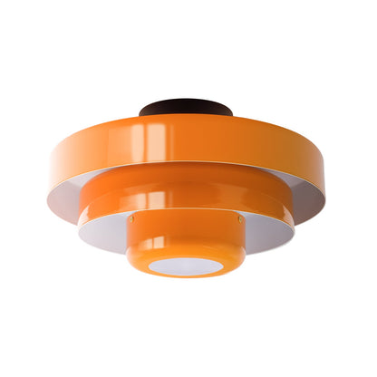 Mid-Century Flush Mount Light