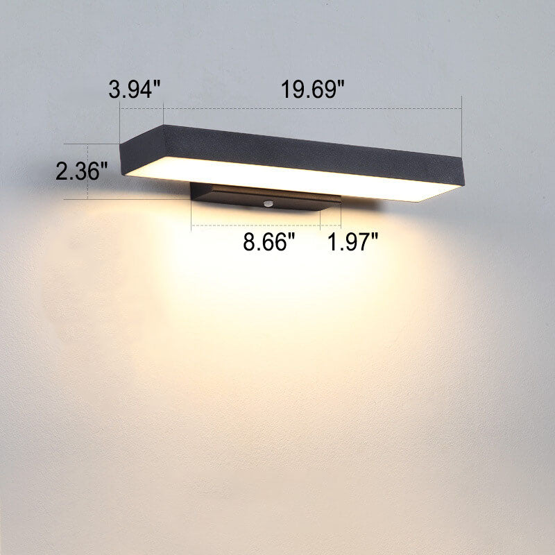 Slim Waterproof Wall Sconce