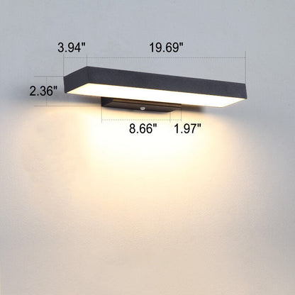 Slim Waterproof Wall Sconce