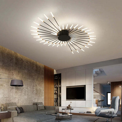 Modern Ceiling Light in Fireworks Look – Decorative Lighting with LED Technology