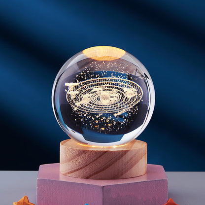 3D Glow Crystal Magic Lamp