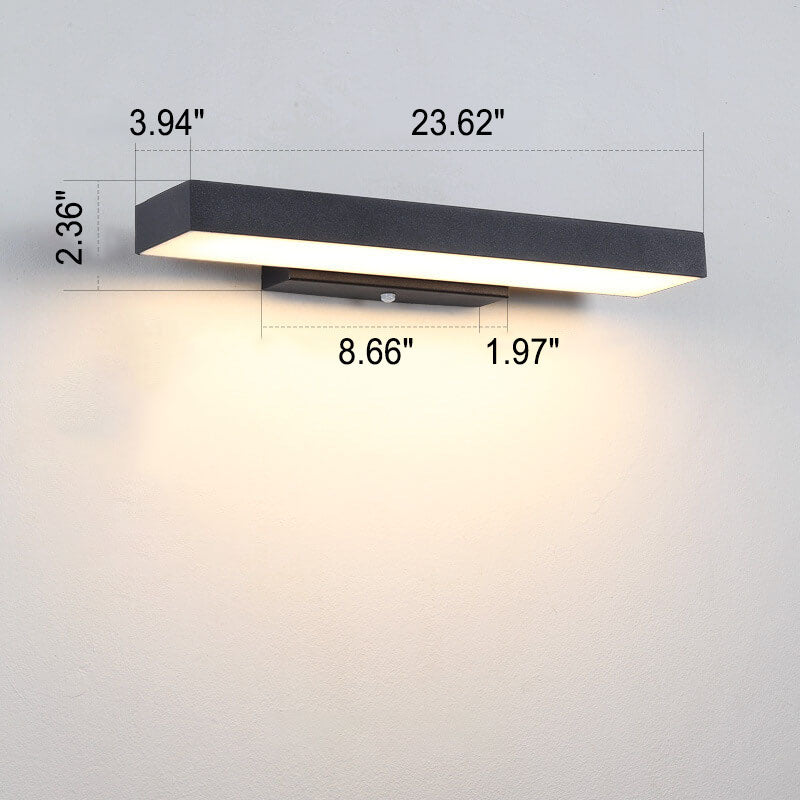 Slim Waterproof Wall Sconce
