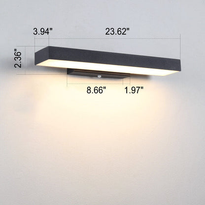 Slim Waterproof Wall Sconce