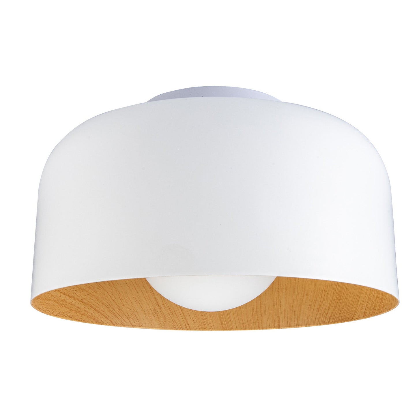 Sleek Metal Dome Light