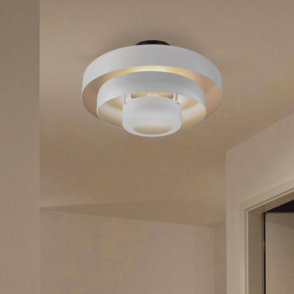 Mid-Century Flush Mount Light
