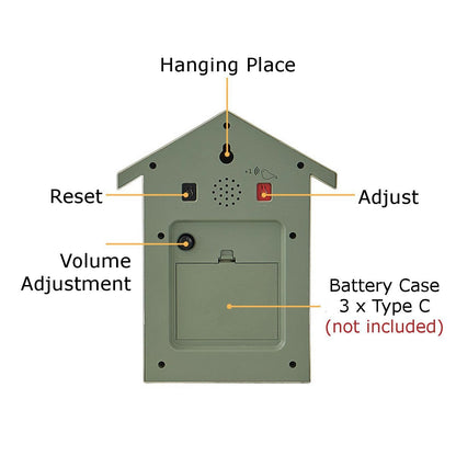 Modern cuckoo clock with traditional charm