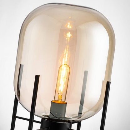 Glass Tetrapod Table Lamp