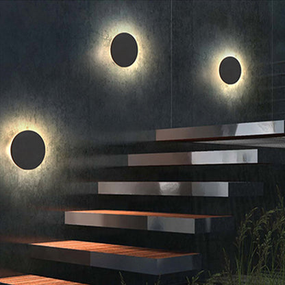 Modern Geometric LED Outdoor Wall Light