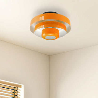Mid-Century Flush Mount Light