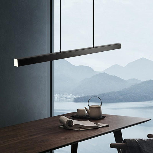 Modern Linear LED Pendant Light