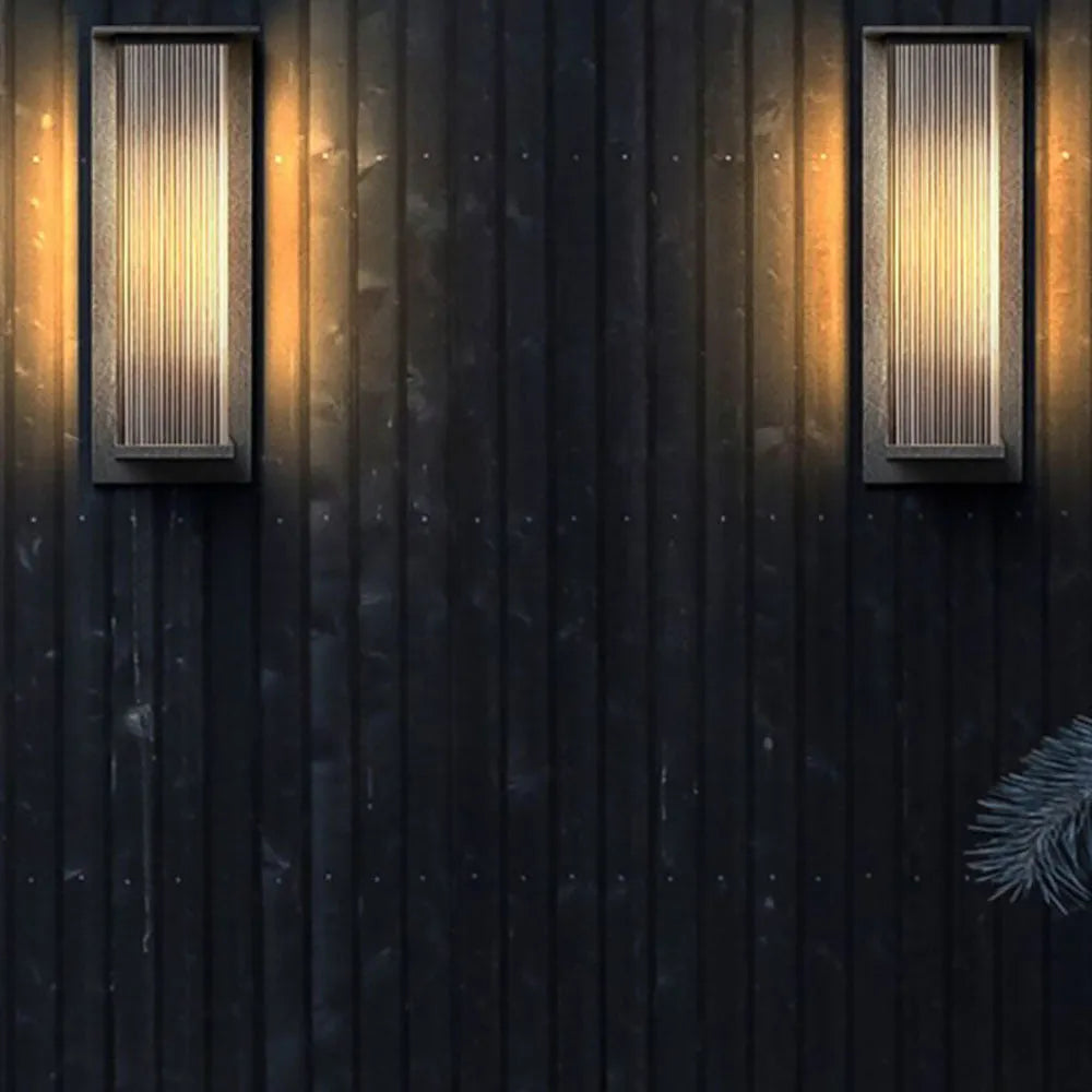 Architectural Linear Outdoor Wall Light