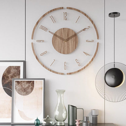 Timelessly Elegant Wooden Wall Clock