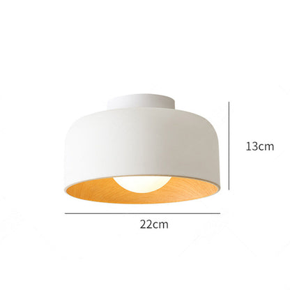 Sleek Metal Dome Light