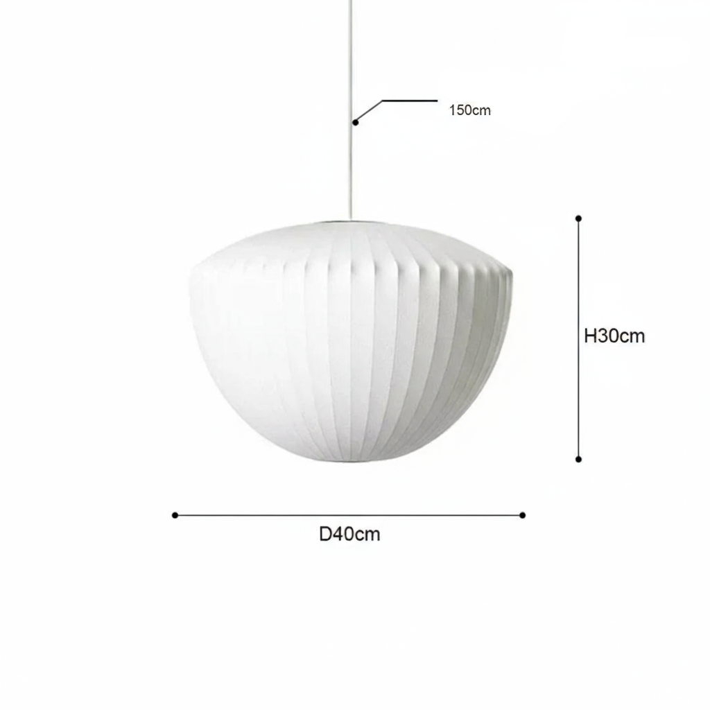 Nordic fabric ceiling lamp