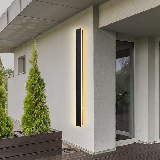 IP65 Black Outdoor LED Wall Light
