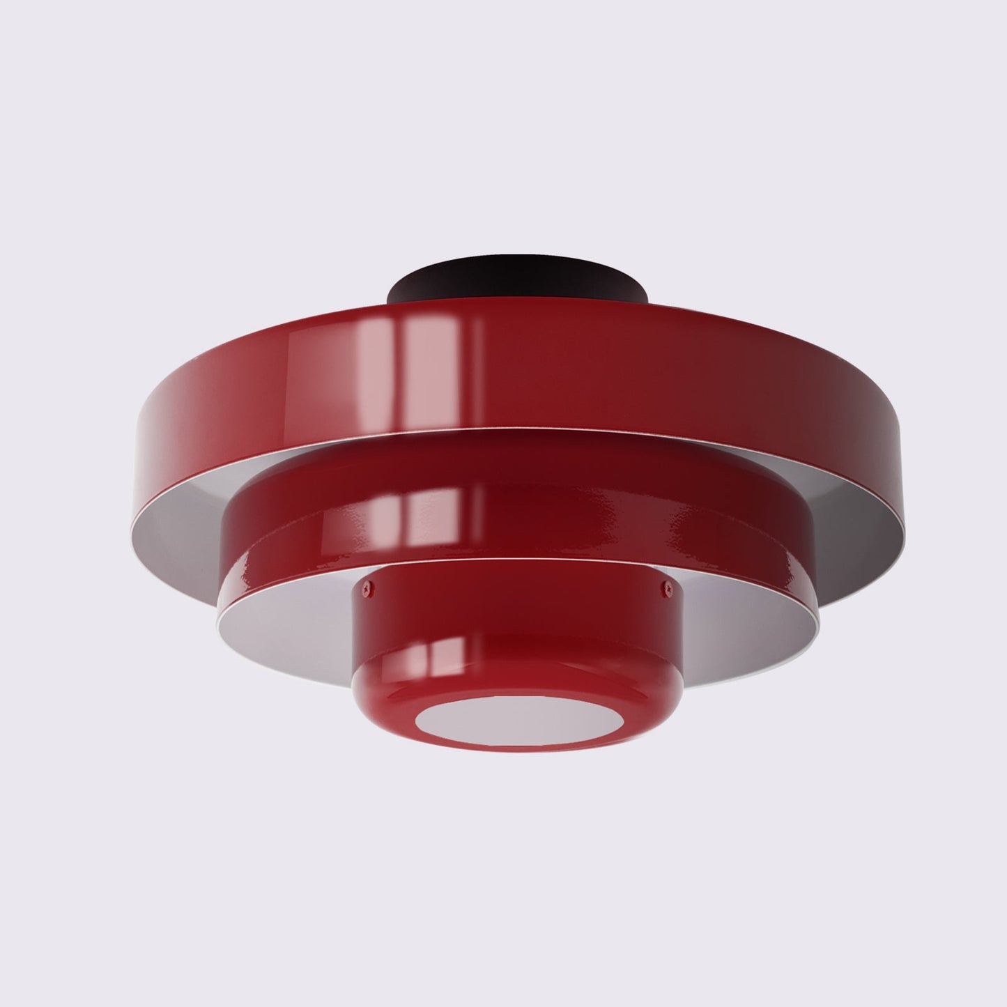 Mid-Century Flush Mount Light