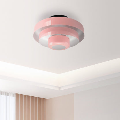 Mid-Century Flush Mount Light