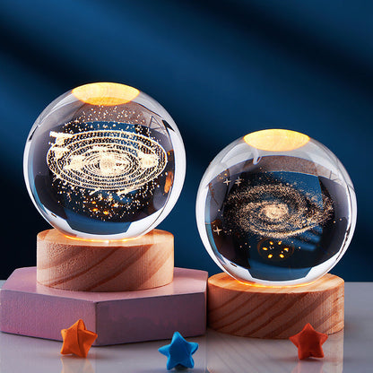 3D Glow Crystal Magic Lamp