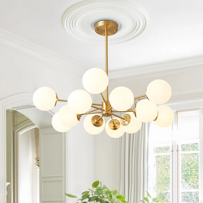 Gold Minimalist Ceiling Fixture