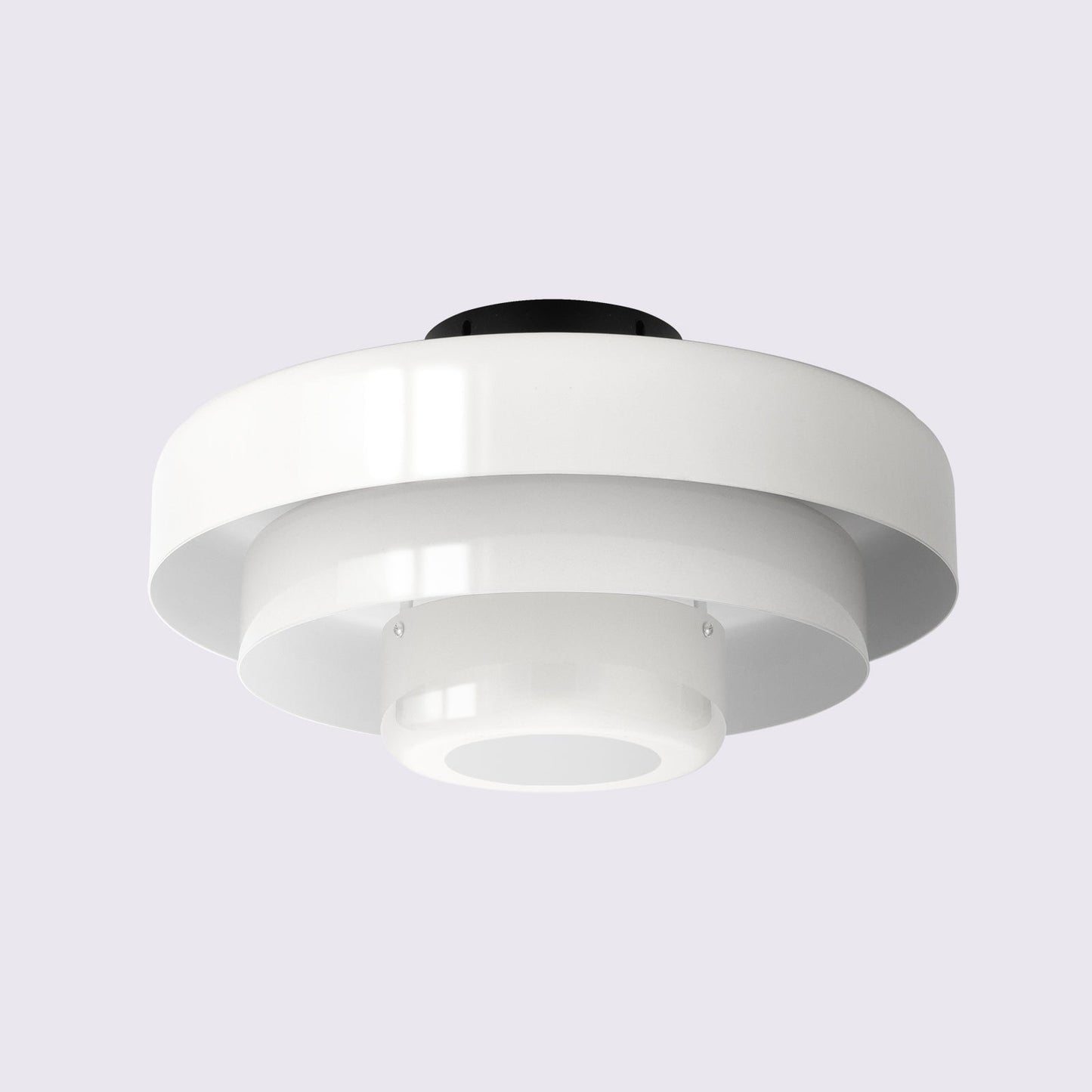 Mid-Century Flush Mount Light
